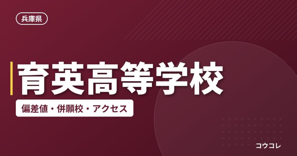 育英高等学校の偏差値・併願校・アクセス